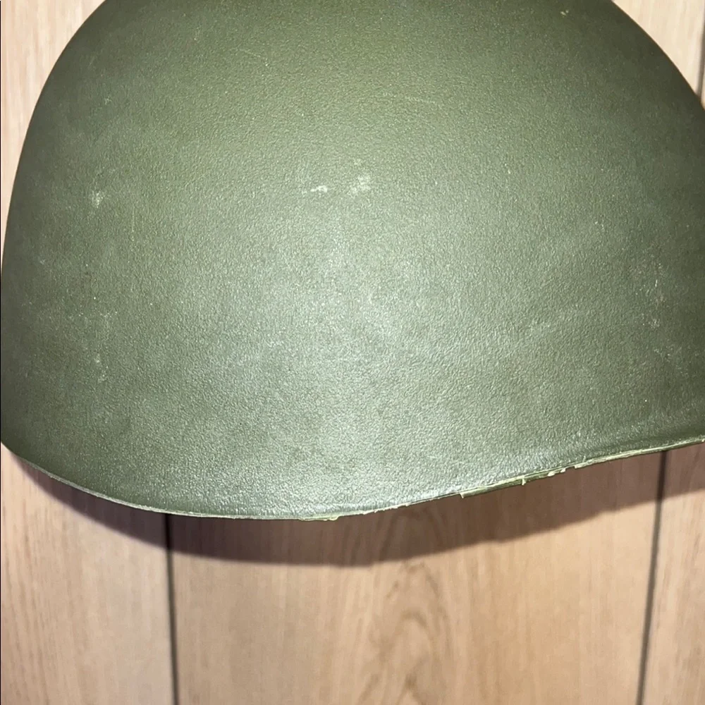 Kids Army Green Costume Helmet - Picture 6 of 11